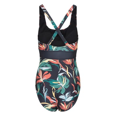 Mountain Warehouse Dames Yamba Bloemen Epieces Badpak (Teal)