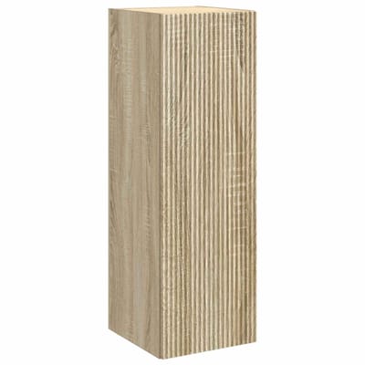 vidaXL - Wandgemonteerde - Badkamerkast - Sonoma - Eiken - 33 - x - 34,5 - x - 100 - cm