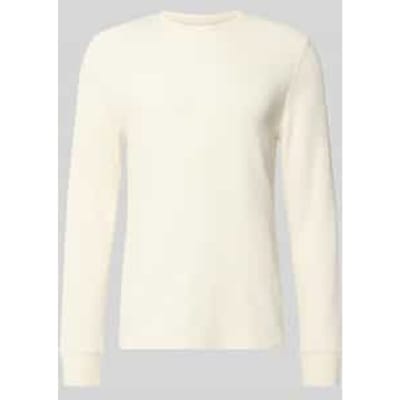 shirt met lange mouwen met riblook