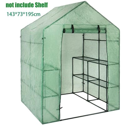 Couverture de serre de jardin portable en PVC Mini serre d'extérieur