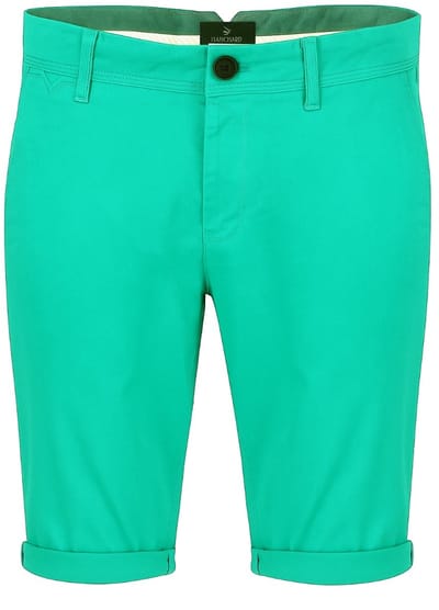 Vanguard - Heren Shorts Slim Fit V65 Stretch Short - Groen - Maat 31