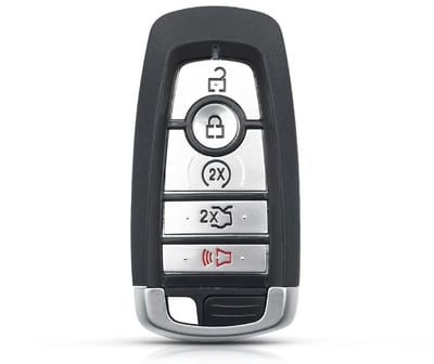 XEOD Autosleutelbehuizing - sleutelbehuizing auto - sleutel - Autosleutel smartkey / Geschikt voor: Ford 5 knops