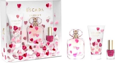 Escada Celebrate N.o.w. Eau De Parfum 3 Pieces Gift Set