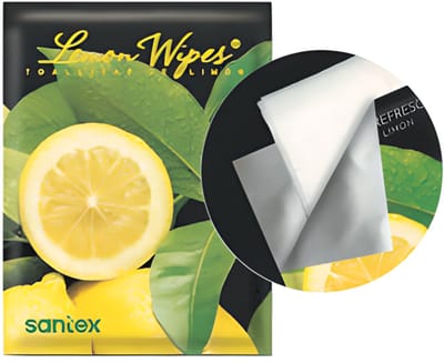 Citroen Doekjes – 100 Stuks – Individueel Verpakt – Verfrissende Lemon Wipes – Reinigend & Ontvettend – 17x13 cm