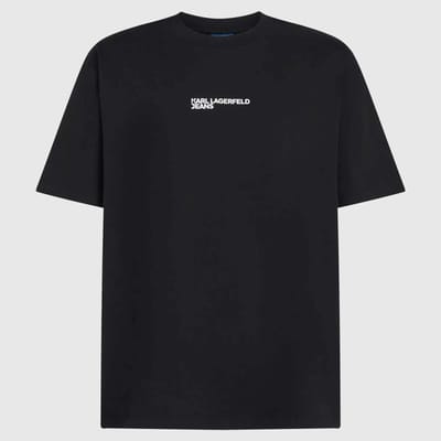 Karl Lagerfeld Jeans B2m17090 T-shirt Met Korte Mouwen Zwart M Man