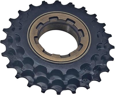 Fiets Vrijwiel - Tandwiel Cassette - Fiets Onderhoud - 3 Versnellingen - 18-21-24T - Zilverkleurig