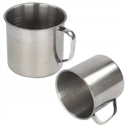 RVS Drinkbeker 600ml - Ideaal voor Kamperen en Thuis