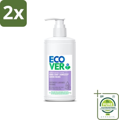 Ecover - Handzeep - Lavendel & Aloë Vera - 250 ml - Voordeelverpakking - 2 stuks - Handzeep - Lavendel