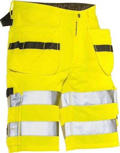 Jobman 2207 Hi-Vis Shorts HP 65220762 - Geel - C52