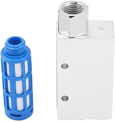 Pneumatische Vacuüm Ejector met Geluiddemper