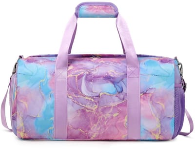 Sporttas voor meisjes, kinderen, danstas, weekendtas, kinderen, reistas, meisjes, ballettas, gymtas, ballerina's