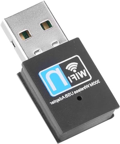 300M Mini USB 2.0 WiFi-adapter Dongle Draadloze netwerkkaartontvanger Hoge snelheid draadloze transmissie Ideaal voor desktop en laptop Ondersteunt meerdere