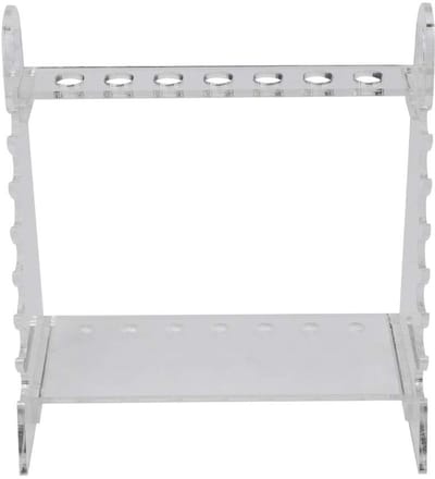 Solidchoice- Pipethouder - Organisch Glas - Trapezium - Voor Meerdere Pipetten - Handmatig - Professioneel Ontwerp - Pipetstandaard