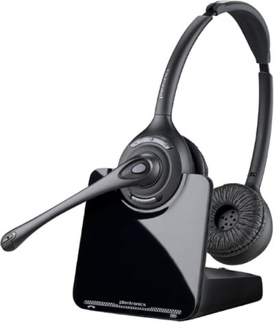 Plantronics CS520 - Draadloze Headset - Dubbel Oorschelp - DECT Technologie