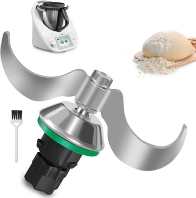 Deegmes vervanging voor Thermomix TM5 TM6 TM7 - Roestvrij staal keukenmachine accessoires - Geen deegresten - Gemakkelijk schoon te maken - Eenvoudige installatie
