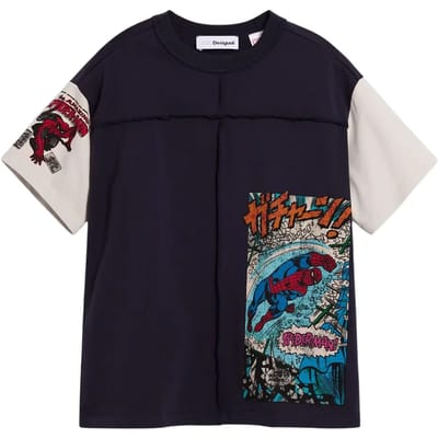 Kinder-T-shirt Desigual Spider