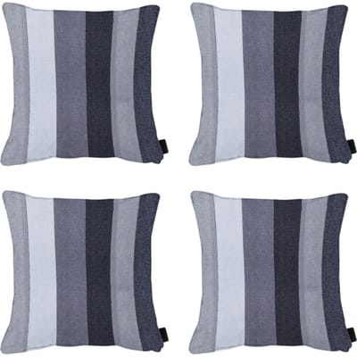 Madison - Sierkussen Victoria grey - Ca. 50x50 cm - Set van 4