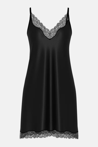 Negligé Serie Pure Shine Lace Zwart
