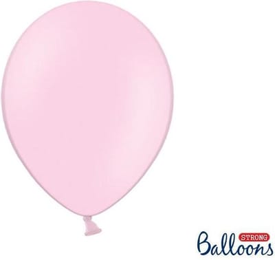 Ballonnen Pastel Baby Roze - 100 Stuks