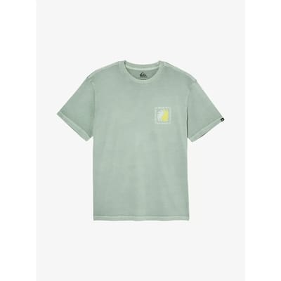 Quiksilver Vibes T-shirt Met Korte Mouwen Groen,Blauw S Man
