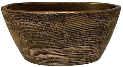 HS planter Nagano 33x16x26cm goud