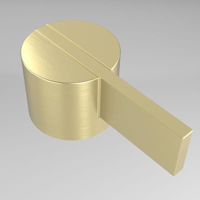 IVY Pact Badmengkraan vrijstaand met draaibare uitloop, slang 150cm en satin spray handdouche Geborsteld mat goud PVD