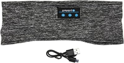 Slaapkoptelefoon met Hoofdband - Draadloze Oordopjes - Comfortabel Slapen - Ultradunne Luidsprekers - One Size Fits All - Blauw
