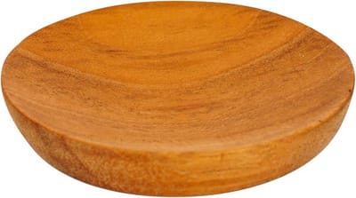 Houten sojasaus schaaltjes - teak houten Sushi schaaltjes (6 stuks)
