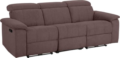 Tanaro-Sofa 3-zits - Handmatig - Bruine Stof