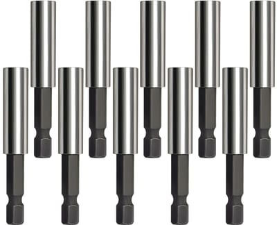 Magnetische bithouders 1/4 inch snelwissel-bithouder 60 mm bitverlenging magnetisch elektrische schroevendraaiers handboormachines