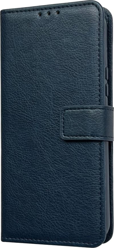 Casemania Hoesje Geschikt voor Samsung Galaxy A36 - Blauw - Portemonnee Book Case - Pasjeshouder en Magneetlipje
