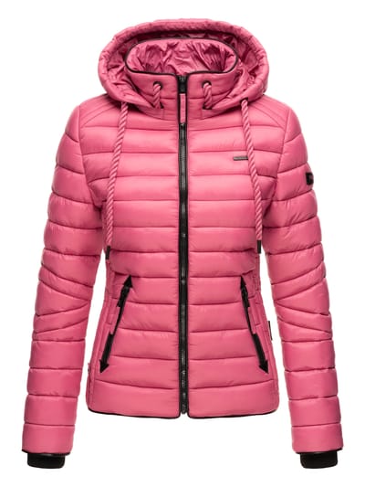 Navahoo Dames Gewatteerde Jas Lulana – Licht, Trendy & Afneembare Capuchon