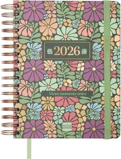 Jaarplanner 16 maanden 2025/2026 - Weekoverzicht Agenda Groen