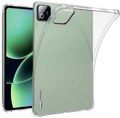 Coverup Tablethoes geschikt voor Xiaomi Redmi Pad 2 Hoesje - Transparant TPU Back Cover - Transparant