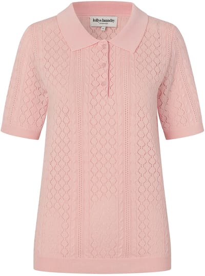Lollys Laundry Alaia - Polo - Roze - S