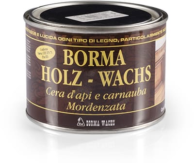 Borma Wachs Holzwachs Meubelwas pasta met pure bijenwas Licht Eiken (kleur 51) 500ml