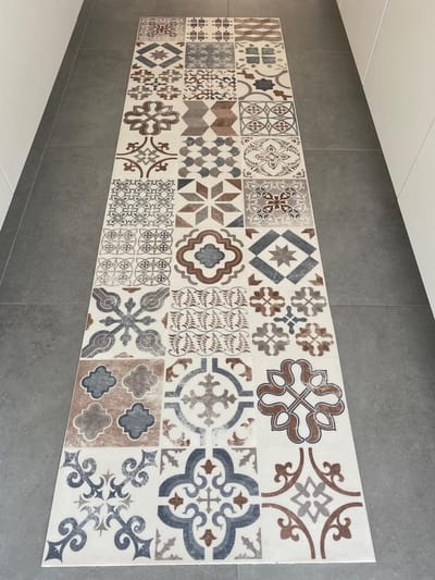 JYG Vloerkleed - Keukenloper BONN 80x160 - Bruin - Beige
