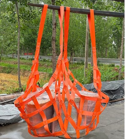 Sterk Polyester Hefnet voor Goederenvervoer - 1x1m, 300kg Draagkracht