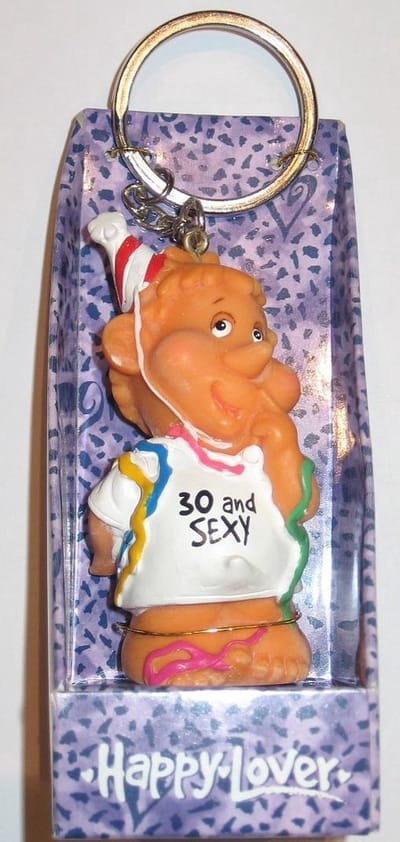 sleutelhanger - Happy Lover - 30 and sexy