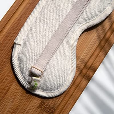 Kalmerend Slaapmasker van Natuurlijke Katoen voor een Comfortabele Slaap