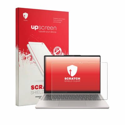 upscreen - Screenprotector voor Lenovo Chromebook Plus Gen 10 14" - Folie Beschermfolie transparant