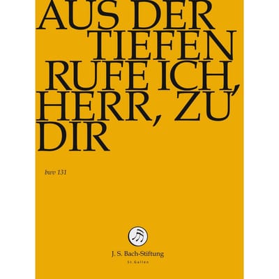 Chor & Orchester Der J.S. Bach-Stiftung, Rudolf Lutz - J.S. Bach: Aus Der Tiefen Ruf Ich, Herr, (DVD)