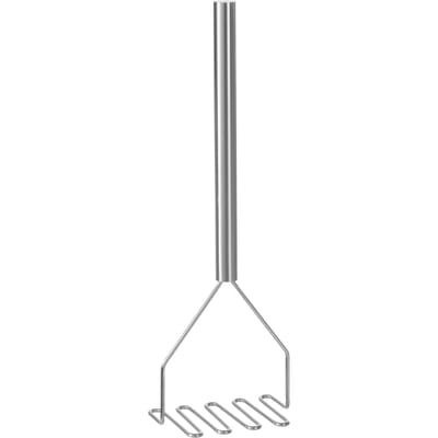HENDI Pureestamper – Duurzaam – Roestvrij staal – Vaatwasserbestendig – 610x200x130 mm