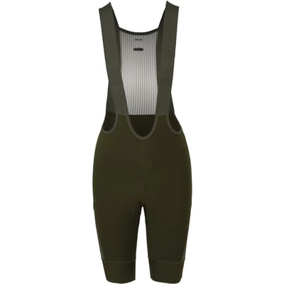 AGU Venture - Bibshort - Gravel Fietsbroek - Dames - Offroad Zeem - Waterafstotend - Mesh Zijzakken - Elastische Bretels - Groen - M