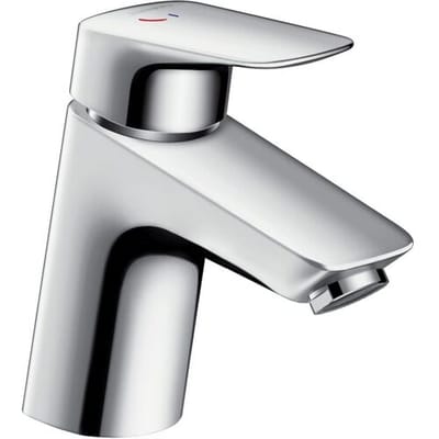 hansgrohe Logis - Wastafelmengkraan - Ééngreeps bediening - CoolStart energiebesparend - Zonder waste - 70mm - Chroom