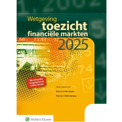Wetgeving Toezicht Financiële Markten 2025 - E.P.M. Joosen