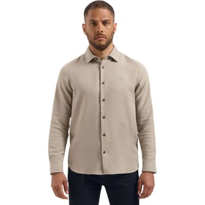 Dstrezzed Ds_alvin Shirt Vintage Khaki Maat: S | Casual Overhemden Outlet | Heren | Bruin