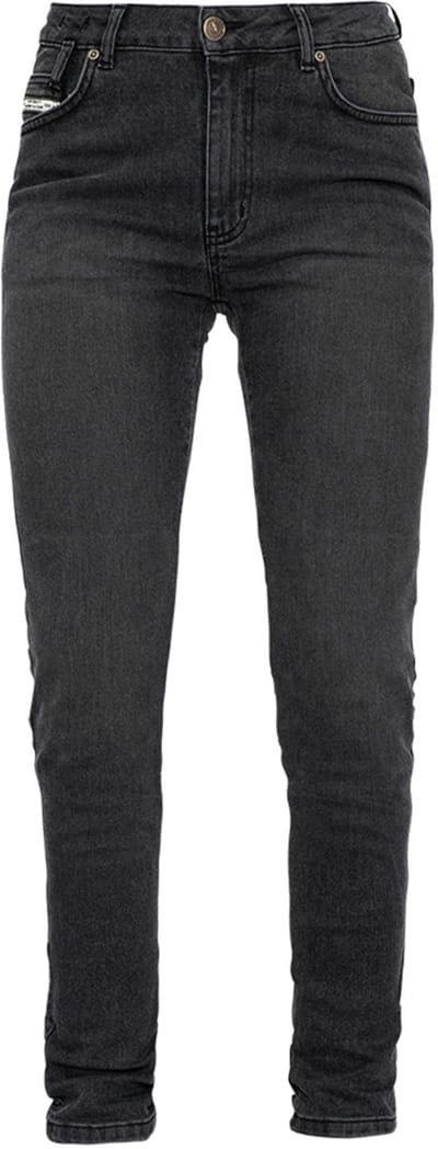 John Doe Jane High Mono Zwart Used Jeans - Broek