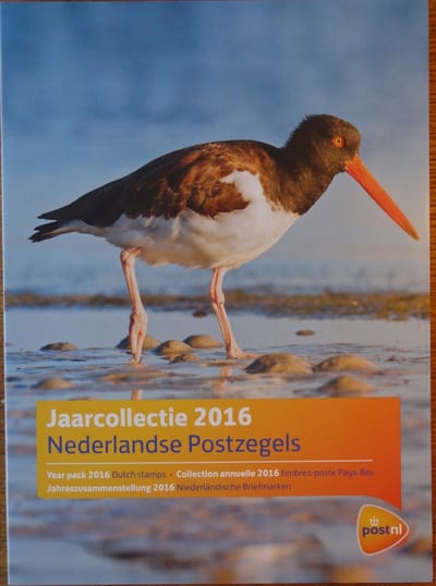 Jaarcollectie 2016 Nederlandse bijzondere postzegels