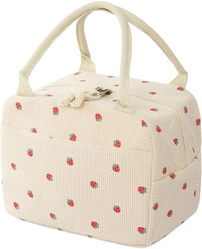 Unyqoos® Lunchtas 9 Liter met Ruim Hoofdvak en Multifunctionele Vakken voor Diverse Gebruiken